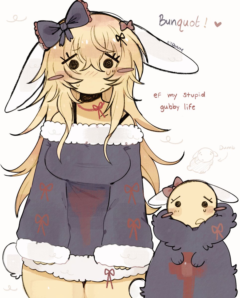 07duum's tweet image. bunnyquot blabla