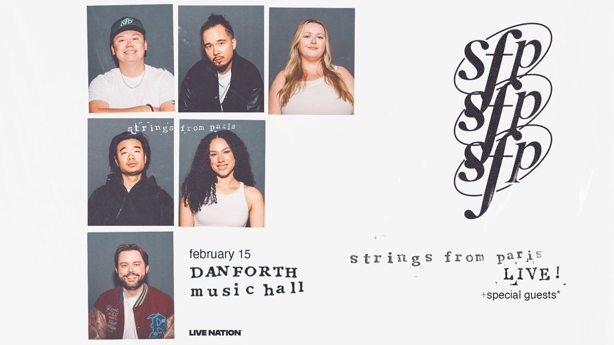 TheDanforthMH's tweet image. JUST ANNOUNCED: Strings from Paris are taking over Danforth Music Hall on Feb 15! Get ready for a night of electrifying soundscapes and unforgettable vibes 🎻✨ 
ON SALE: Fri, Nov 28 | 10AM
🎟️: ticketmaster.ca/event/10006373…