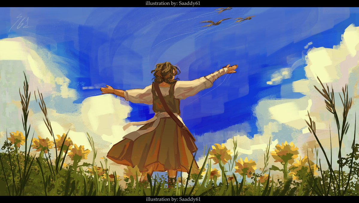 Saaddy61's tweet image. Holly 🌻

Uma das ilustrações que fiz como aquecimento para minha rotina de estudos! :)

#asrpg #assimilaçãorpg