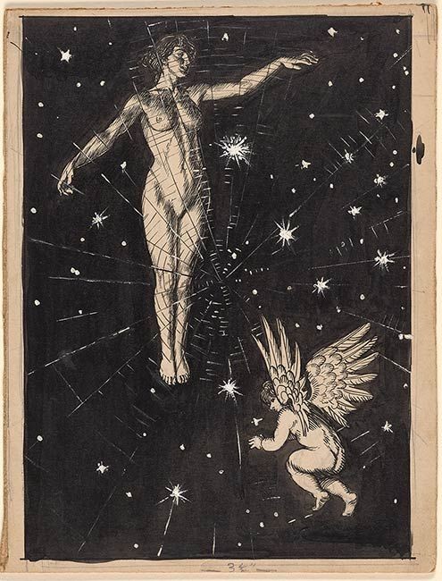 Organic Filaments by Edmund Joseph Sullivan, 1898