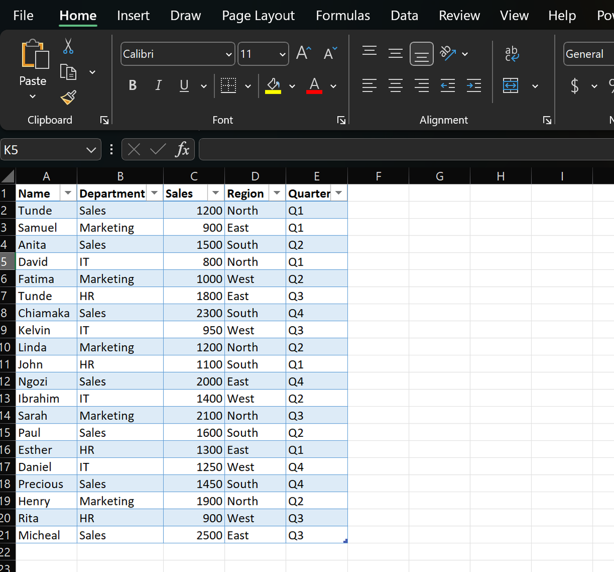 0X_Brighto's tweet photo. Still on the journey in becoming a job ready data analyst. Today i studied pivot table in excel.
 
Pivot tables are powerful tools use to summarize, analyze and explore large dataset, with just a drag.
🪜 https://t.co/jYOeBJnHZR
