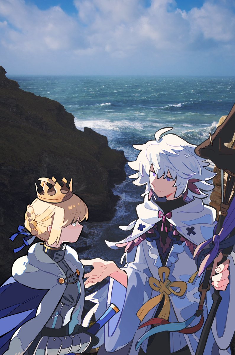 #FGO Photo I took at Tintagel castle