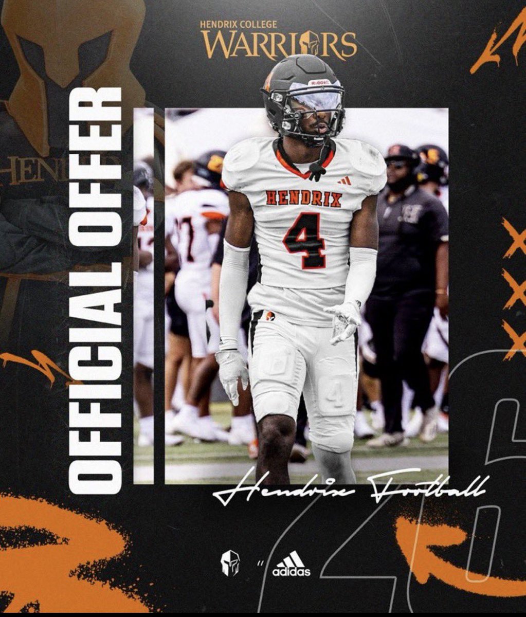 #AGTG Blessed to receive my 2nd collegiate offer from Hendrix!!
<a href="/CoachT_SCC/">Tyler Robinson</a> 
<a href="/CoachSanders0/">Garrett Sanders</a> 
<a href="/StClair_FBall/">St. Clair County Football</a> 
<a href="/RussHeidiSLC/">Russ and Heidi Phillips🏈</a>