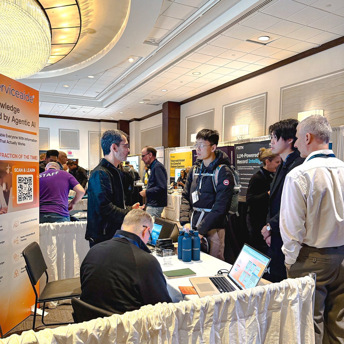 What an incredible week at KMWorld - Enterprise AI World 2025 in Washington D.C.!

Thank you to everyone who stopped by Booth #400 to explore how Serviceaide’s Agentic AI is transforming knowledge management, delivery, and compliance across the enterprise.

Your conversations,