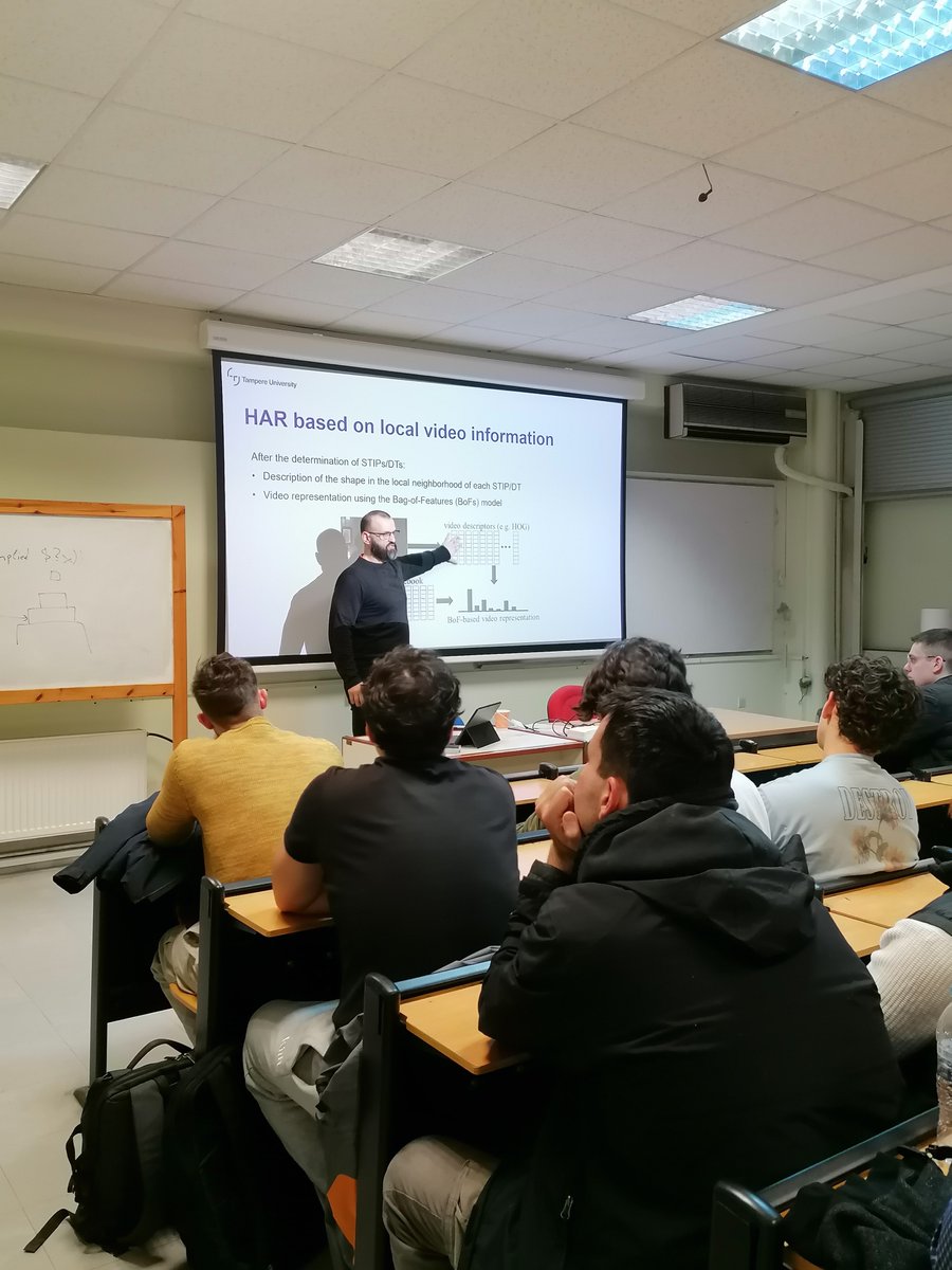 DeepletProject's tweet image. An important moment of our today&apos;s workshop is the keynote talk &quot;Efficient Deep Learning for visual stream data processing&quot; by Prof. Alexandros Iosifidis!
Here are some moments from the keynote talk!

HFRI - Project Number:16762 #hfri #eu #elidek #nextgenerationeu #greece2_0 #ai