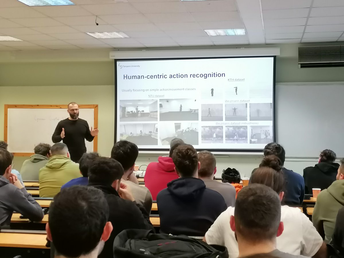 DeepletProject's tweet image. An important moment of our today&apos;s workshop is the keynote talk &quot;Efficient Deep Learning for visual stream data processing&quot; by Prof. Alexandros Iosifidis!
Here are some moments from the keynote talk!

HFRI - Project Number:16762 #hfri #eu #elidek #nextgenerationeu #greece2_0 #ai