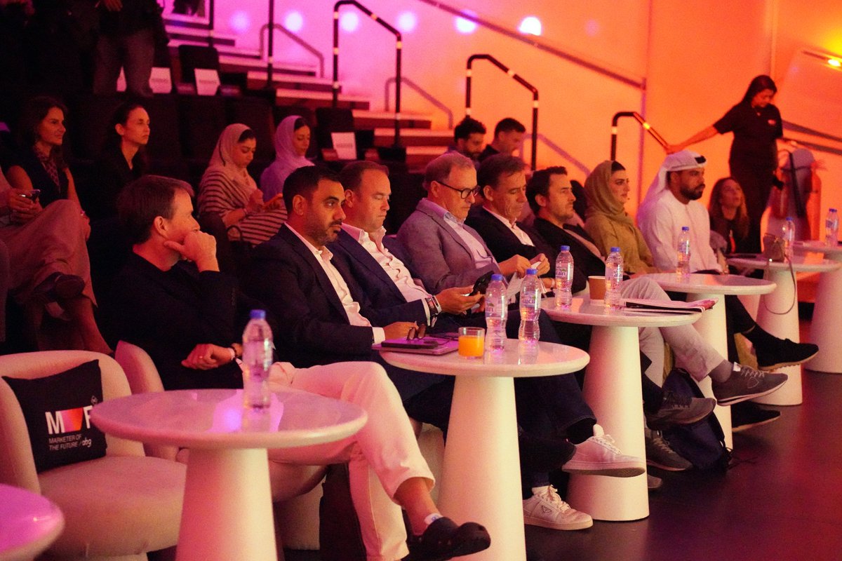 DXBMediaCouncil's tweet photo. استضافت دبي للمرة الأولى ندوة "مستقبل التسويق - الشرق الأوسط"، بتنظيم "مجموعة عمل المُعلنين" (Advertising Business Group)، مستقطباً نخبة من أهم وأبرز وكالات الإعلان والمؤسسات الإعلامية، والمنصات الرقمية، وصناع القرار في مجال الدعاية والتسويق، لبحث أبرز التوجهات وأحدث التقنيات وما واكبها من تحولات مهمة سيكون من شأنها رسم ملامح قطاع التسويق والدعاية والإعلان خلال السنوات العشر المقبلة.