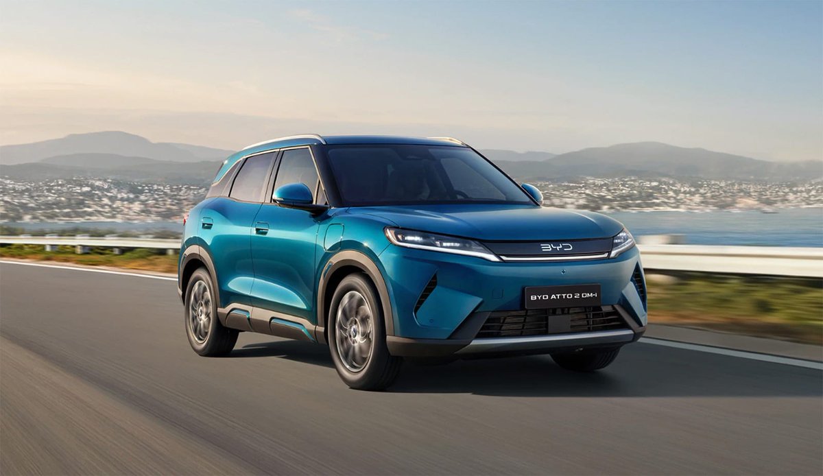 evshift's tweet image. BYD launches Yuan Up DM-i hybrid SUV in Europe instead of its home market in China
 
evshift.com/359864/byd-lau…
 
#PluginHybrids