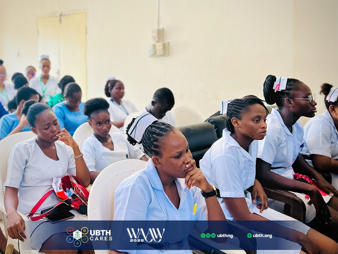 ubthng's tweet image. 𝗪𝗼𝗿𝗹𝗱 𝗔𝗻𝘁𝗶𝗺𝗶𝗰𝗿𝗼𝗯𝗶𝗮𝗹 𝗔𝘄𝗮𝗿𝗲𝗻𝗲𝘀𝘀 𝗪𝗲𝗲𝗸 𝟮𝟬𝟮𝟱 𝗤𝘂𝗶𝘇 𝗖𝗼𝗺𝗽𝗲𝘁𝗶𝘁𝗶𝗼𝗻 held on the 19th Nov 2025 underscores the commitment among UBTH healthcare trainees to the global effort against antimicrobial resistance.

See more: ubth.org