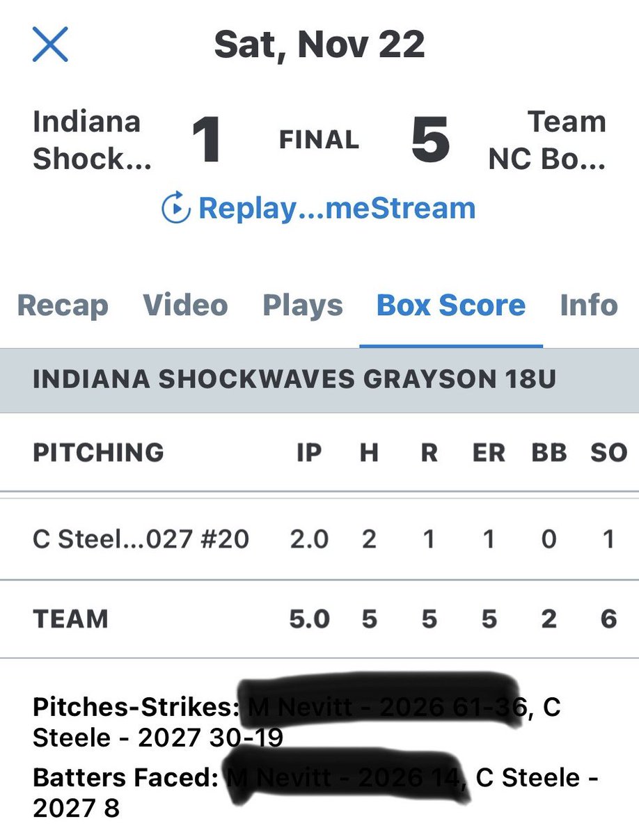 Cara Steele 2027 tweet media