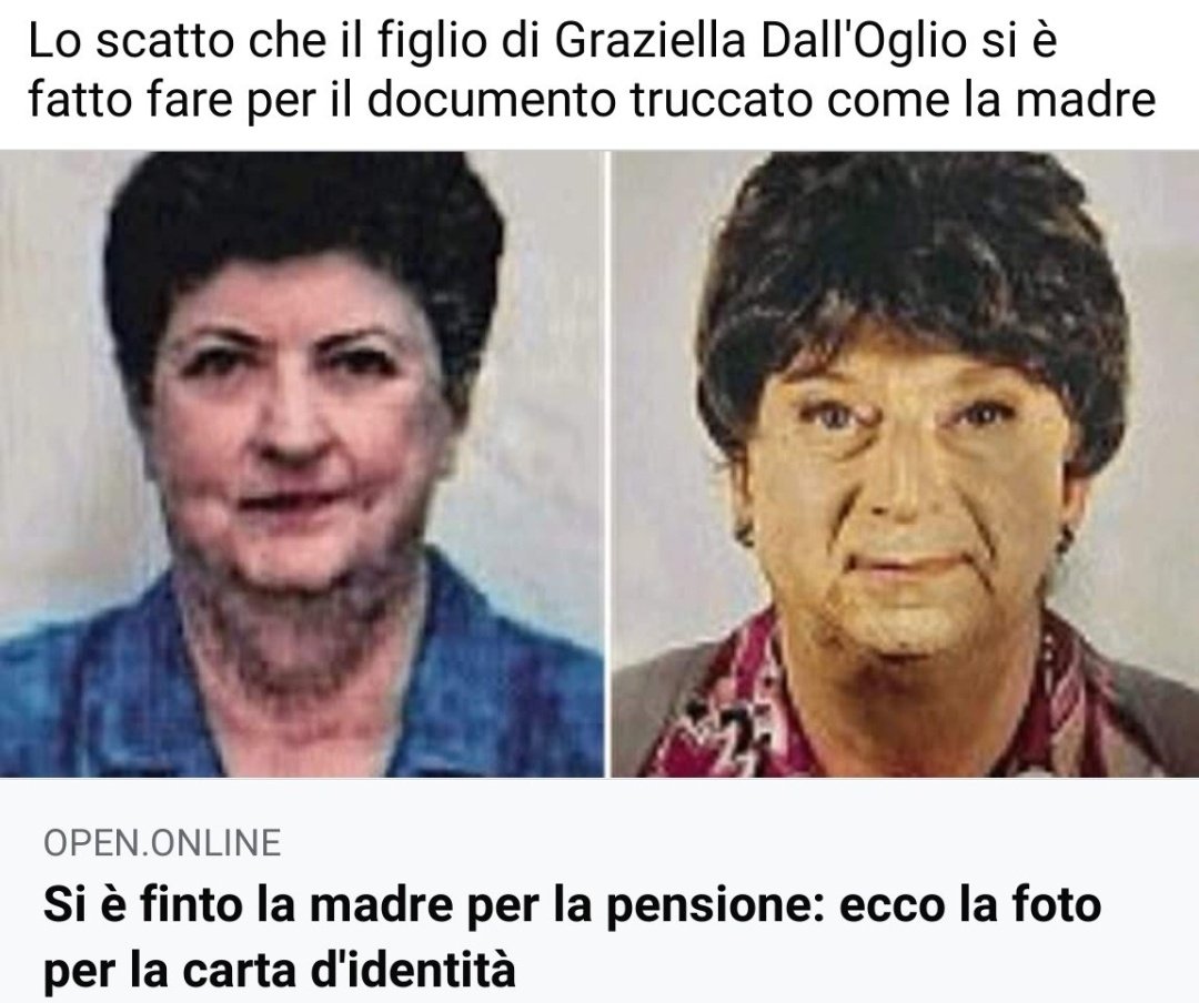 poderano's tweet image. Già che era lì, pare abbia rinnovato anche il documento di Orietta Berti