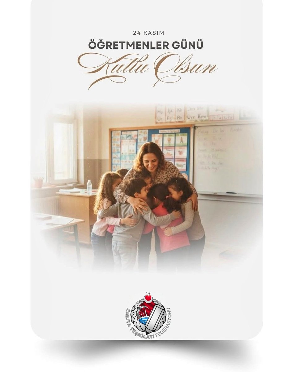 Başarılı nesiller yetiştirmek için yolumuza ışık tutan, fedakar ve saygıdeğer öğretmenlerimizin #ÖğretmenlerGünü kutlu olsun! ☀️ <a href="/tcmeb/">Millî Eğitim Bakanlığı</a>

Abdurrahman KARABUDAK
Zabıta Teşkilatı Federasyonu
Genel Başkanı