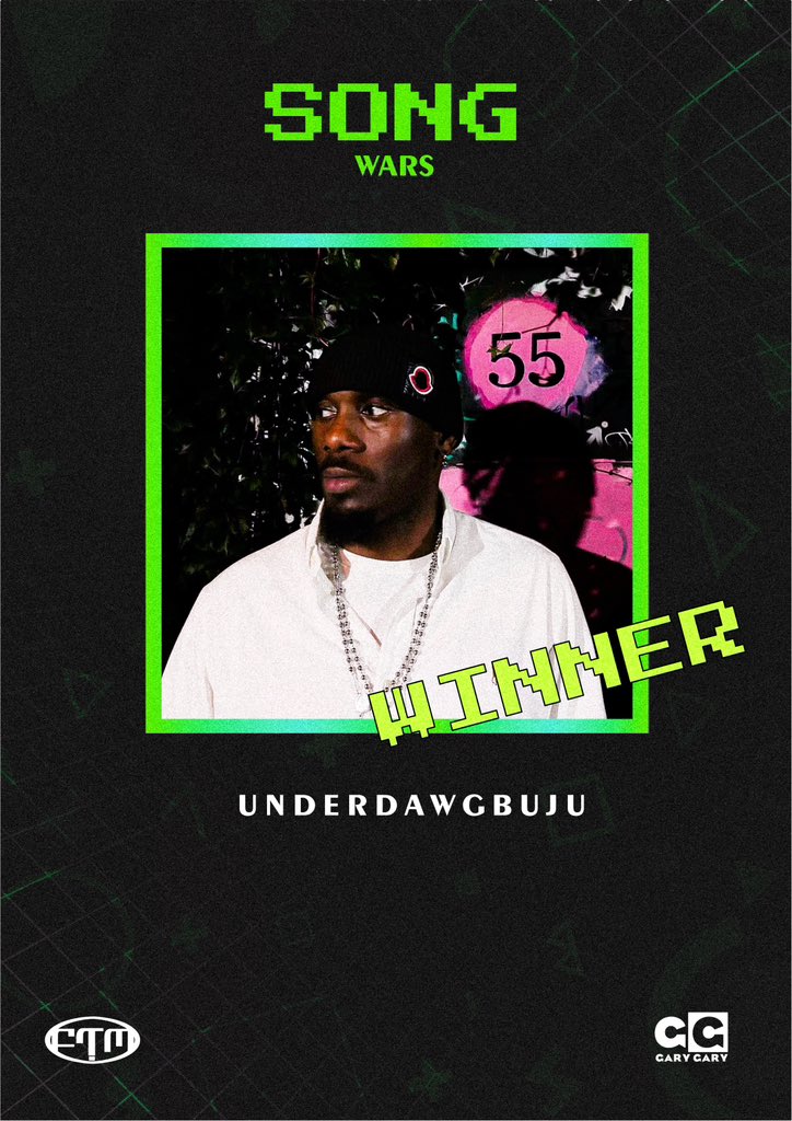 FromTheMatrix_'s tweet image. Big congratulations to @underdawgbuju for winning this special edition of Song wars(Nov) [GARY GARY EDITION]🏆🎶 

A huge shoutout to all the talented artists, dedicated judges, hosts and amazing audience who made this event so special! 🙌

#FTMSongWars #garygary