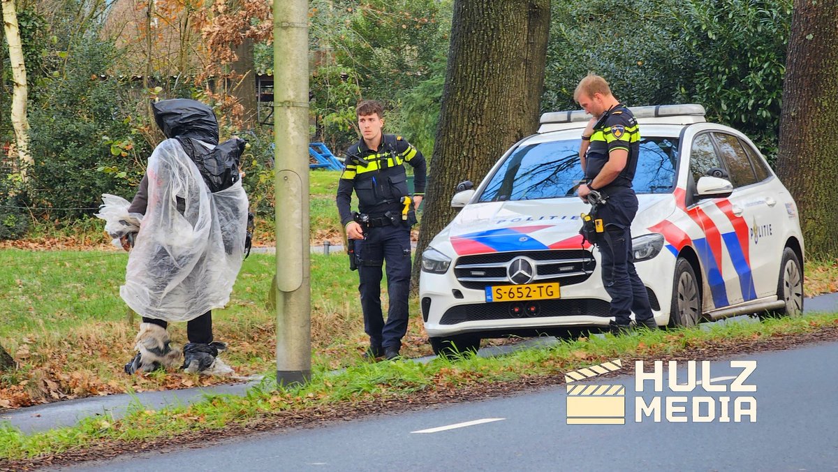Verwarde man aan de Harderwijkerweg in Hulshorst