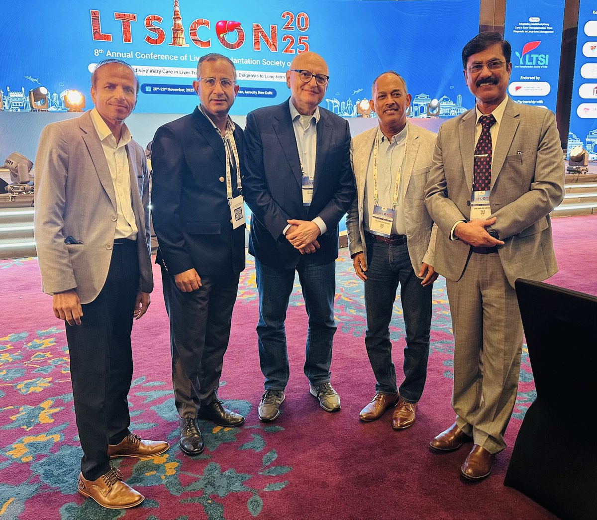 As President of Liver Transplant Society of India (LTSI), I am delighted to share that the 8th Annual Conference of LTSI held recently  in Delhi was a resounding success! 

Heartfelt thanks to all National &amp; International faculty and delegates for their active participation and