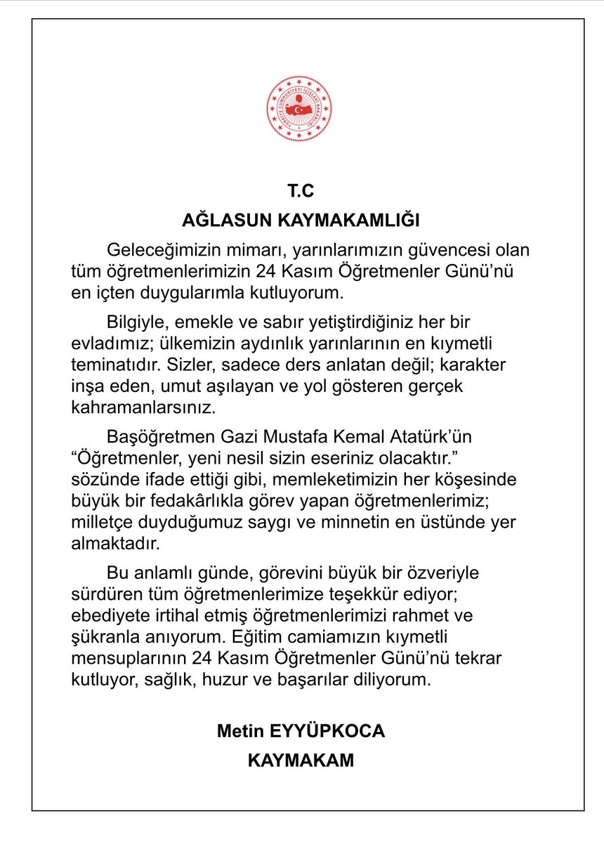 Ağlasun Kaymakamlığı (@aglasunk15) on Twitter photo 