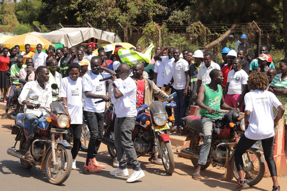 NimdUganda's tweet image. We have kicked off mobilisation in 📍#Lira City for tomorrow&apos;s activation. 

At the heart of our #LetsTalkPeaceUg campaign is a peace-building platform designed to travel across the country, to stimulate dialogue, creativity, and collective reflection on the importance of peace.…