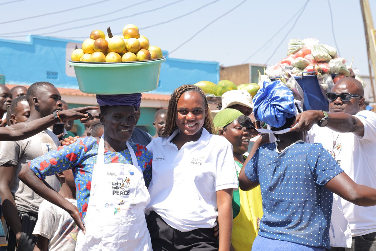 NimdUganda's tweet image. We have kicked off mobilisation in 📍#Lira City for tomorrow&apos;s activation. 

At the heart of our #LetsTalkPeaceUg campaign is a peace-building platform designed to travel across the country, to stimulate dialogue, creativity, and collective reflection on the importance of peace.…