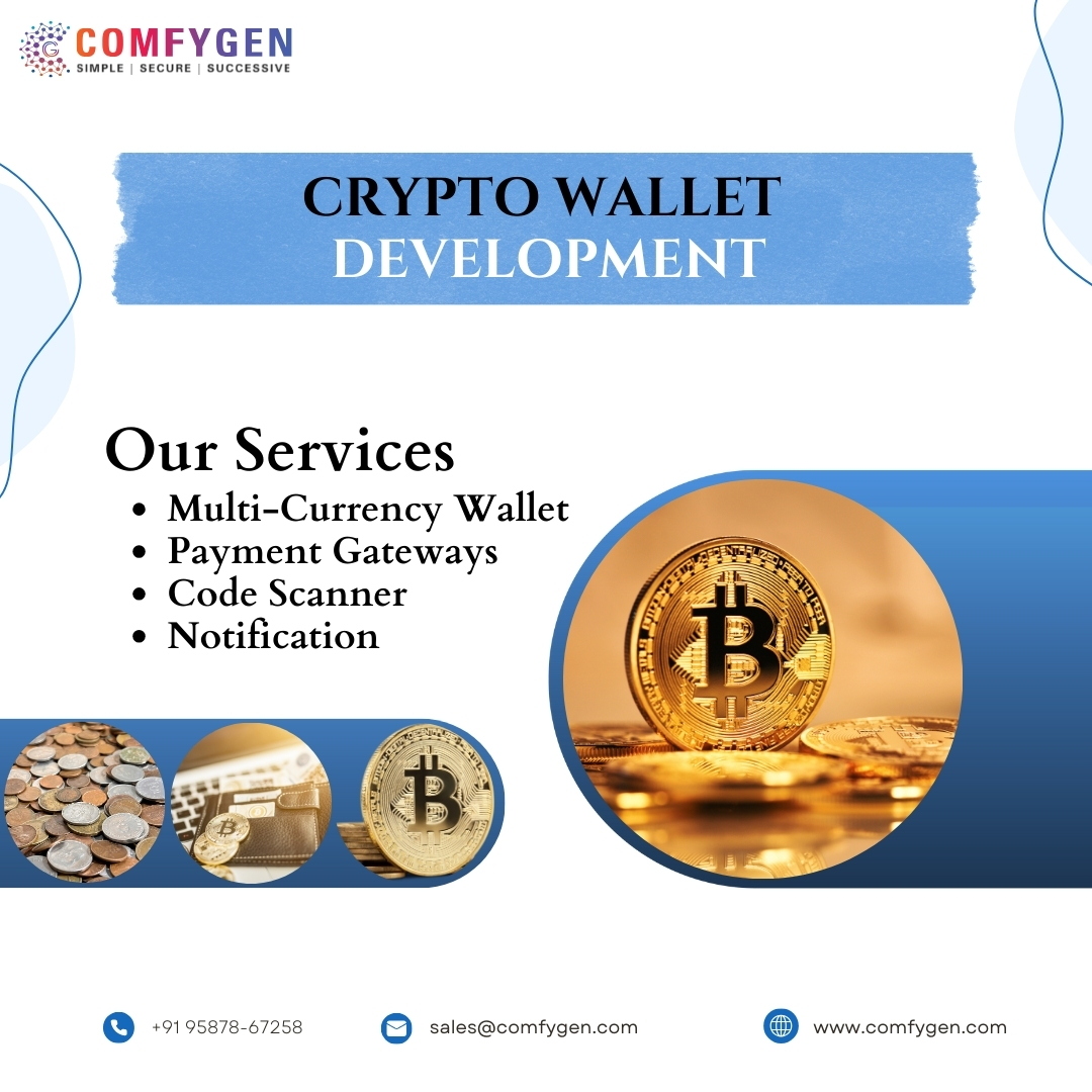 Comfygen_Tech's tweet image. 🚀 Secure, fast &amp;amp; feature-rich Crypto Wallet Development by Comfygen!
From multi-currency wallets to payment gateways—we build it all.
Build your next-gen crypto solution today! 🔐✨
👉 comfygen.com/crypto-wallet-… 
#CryptoWallet #Blockchain #CryptoDevelopment #FinTech #Comfygen
