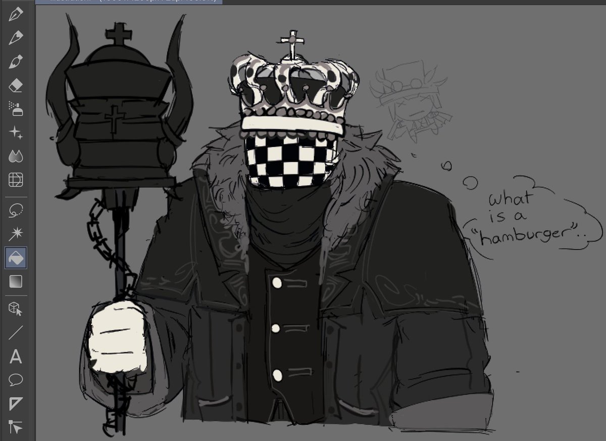 adm1nversary's tweet image. i might be the only one whos drawing tuantu&apos;s lobotomization branches fanart