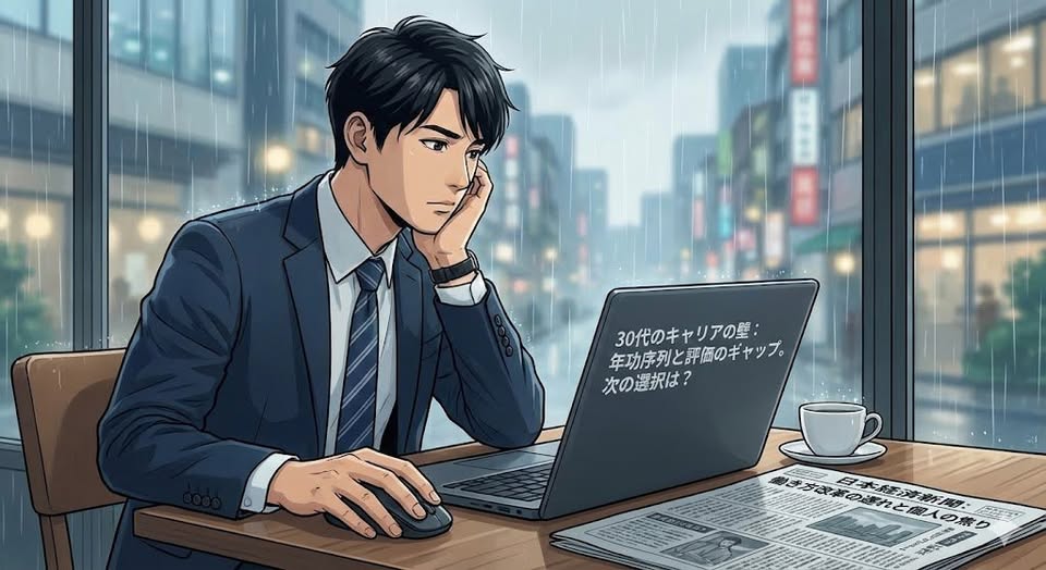 30代のキャリアの悩みという日経の記事を読んでかなり共感。年功序列や