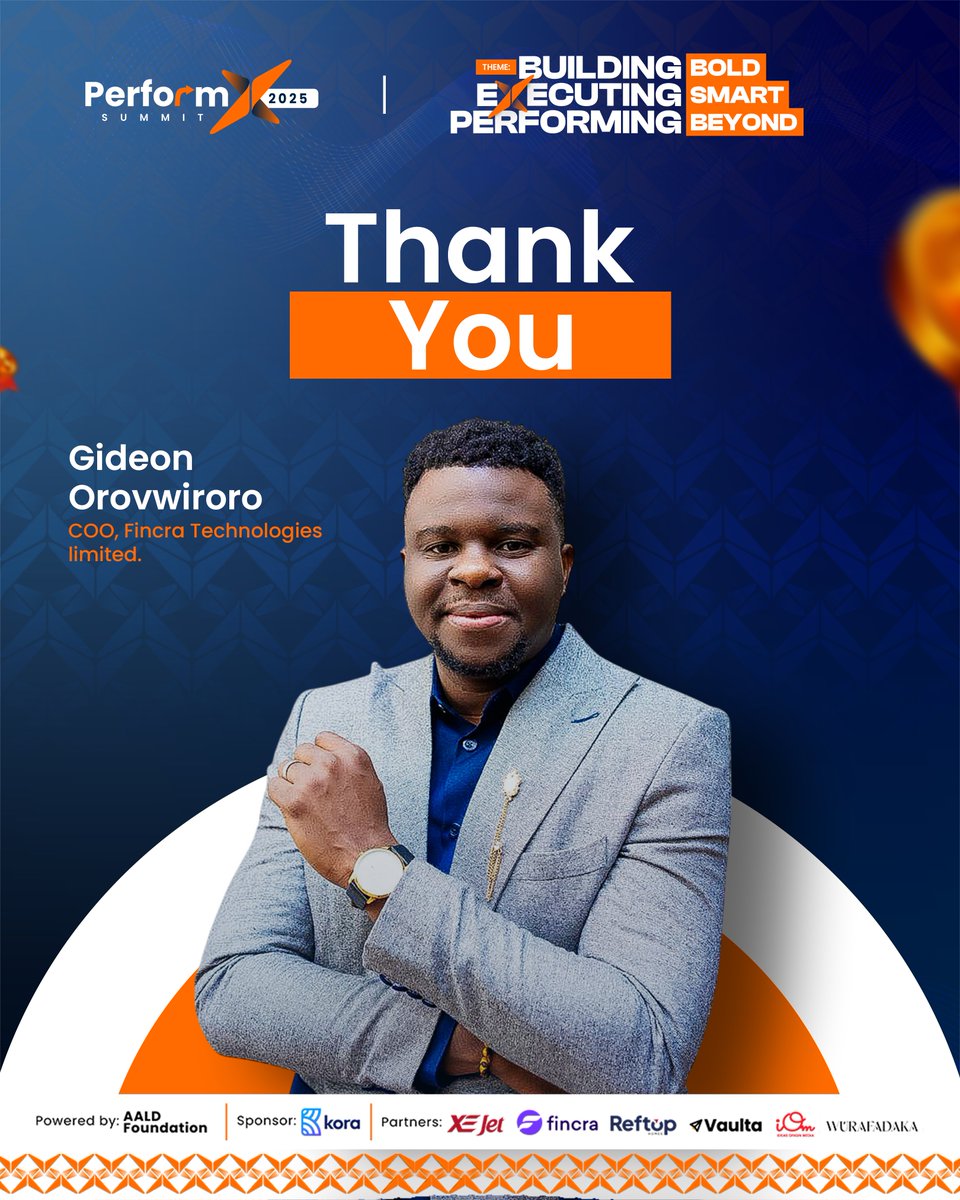 Grateful to Gideon Orovwiroro for adding such depth and direction to our second panel session on Day 1.
His insights inspired leaders to think differently and act with greater intentionality