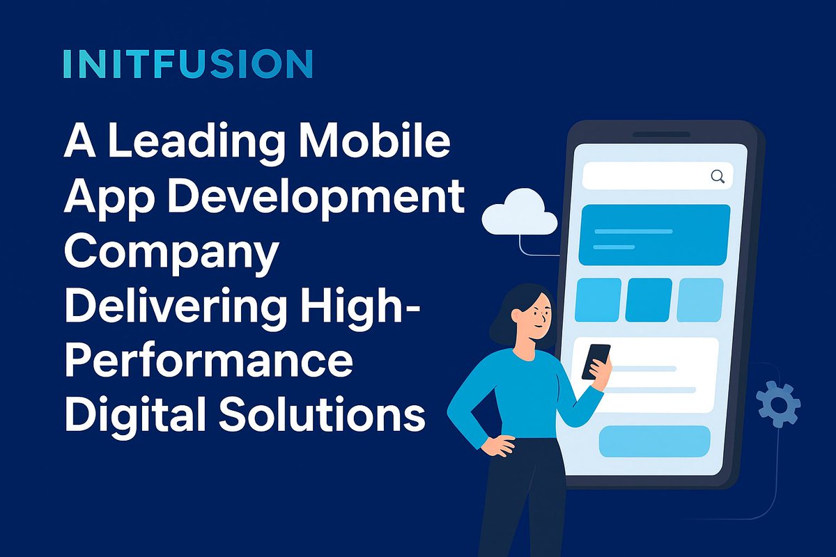 InitfusionPvt's tweet image. Best Mobile App Development Company in India | Top App Developers 2025
.
.
.
#MobileAppDevelopment #AppDevelopersIndia #MobileAppCompany #AndroidDevelopment #iOSDevelopment #AppDevelopmentIndia #TechInnovationIndia #SoftwareDevelopment #DigitalTransformation #MobileApps2025