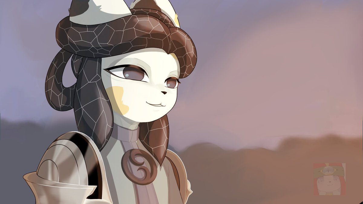 "Farewell"
Commission by <a href="/DragonFireDevil/">NieR Sols</a> gifted to the <a href="/VirtualOrbMoon/">上个大学怎么这么多事</a> 
Thks for the commission 🥹
#NineSols #NineSolsAU #九日