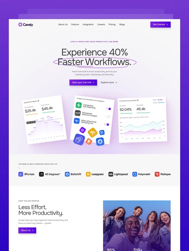 maheshflowcub's tweet image. Website for SaaS ✨