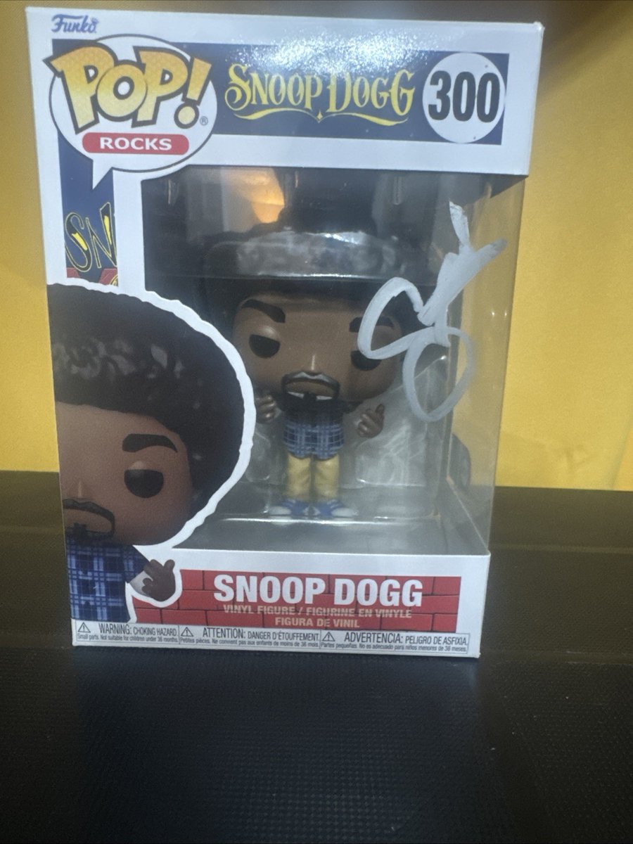 Funkopopenthus3's tweet image. Funko Pop! Rocks Snoop Dogg #300 SIGNED by Snoop Dogg w/ COA

Ends Tue 25th Nov @ 5:57pm

ebay.co.uk/itm/2977787569…

#ad #funko #funkopop