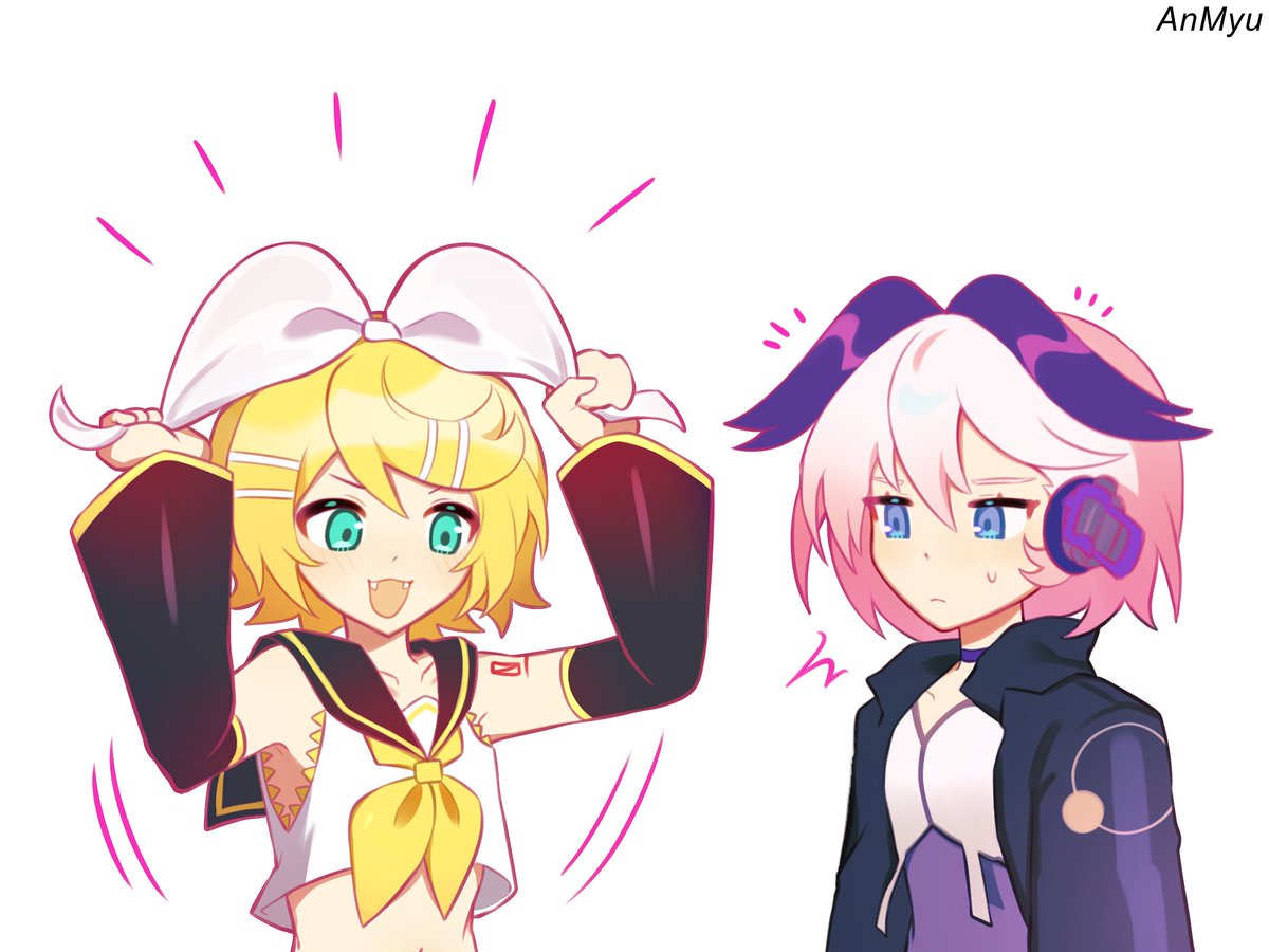 AnMyu1225's tweet image. 💛: Look look, we have a lot in common, huh?