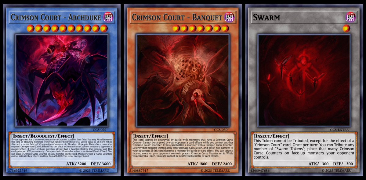 Temmaru1's tweet image. The new Crimson court Monster 🩸🦟
#DarkestDungeon #DarkestDungeon2  X #Yugioh