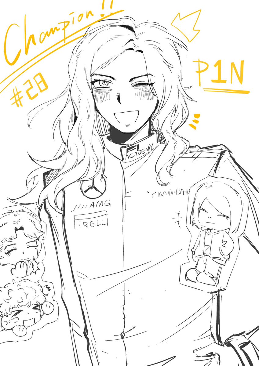 linwutang's tweet image. Congratulations for @DorianePin 🥹🥹
#F1academy