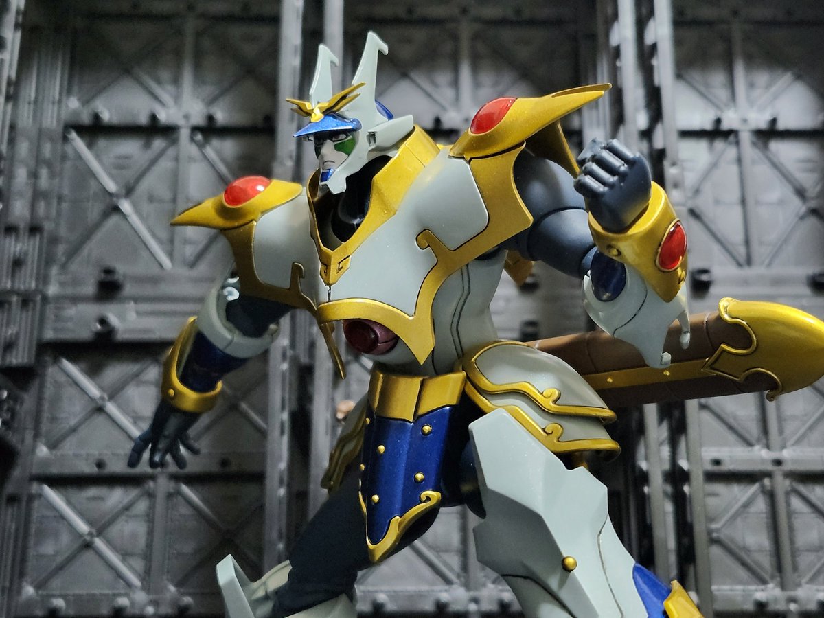 sakuretudan's tweet image. 「よし！いくぞぉ、スサノオッ！！」
MODEROIDより魔空戦神・スサノオロールアウトしました。
30年マジで待ったよ。
作れた事で感動しっぱなしですわ。
1枚目:フロントビュー
2枚目:リアビュー
3枚目:火炎放射ポーズ
4枚目:肩部サンダービーム発射ポーズ
#MODEROID
#ヤマトタケル