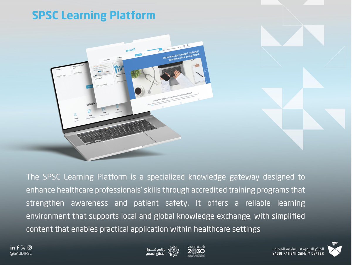 المركز السعودي لسلامـة المرضى tweet media