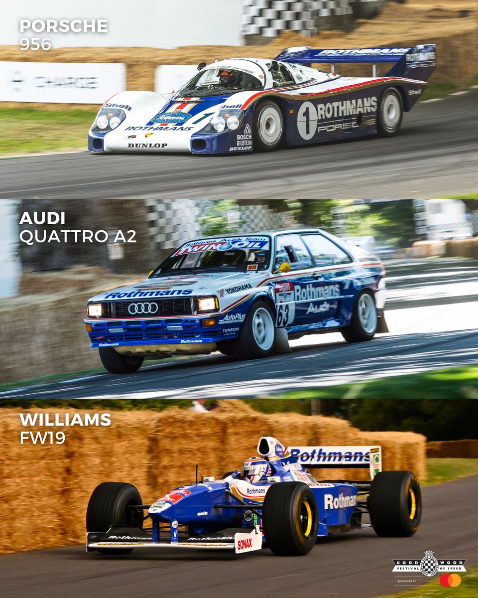 Petition for the Rothmans livery to make a comeback in motorsport... Who knew that a cigarette brand could make Group C, #F1 and #Rally cars look cooler. #FOS