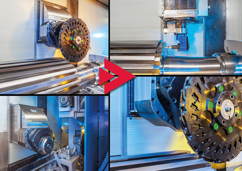 RAMENGTOOL's tweet image. MPMC - Multi-Product-Machining-Center

Engineer OUT the compromise! This UK installation utilises a head changer to a &quot;geared head&quot; for ultimate sidemilling!

 #weingartner #turning #milling #multitask #turnmill #productivity #metalcutting