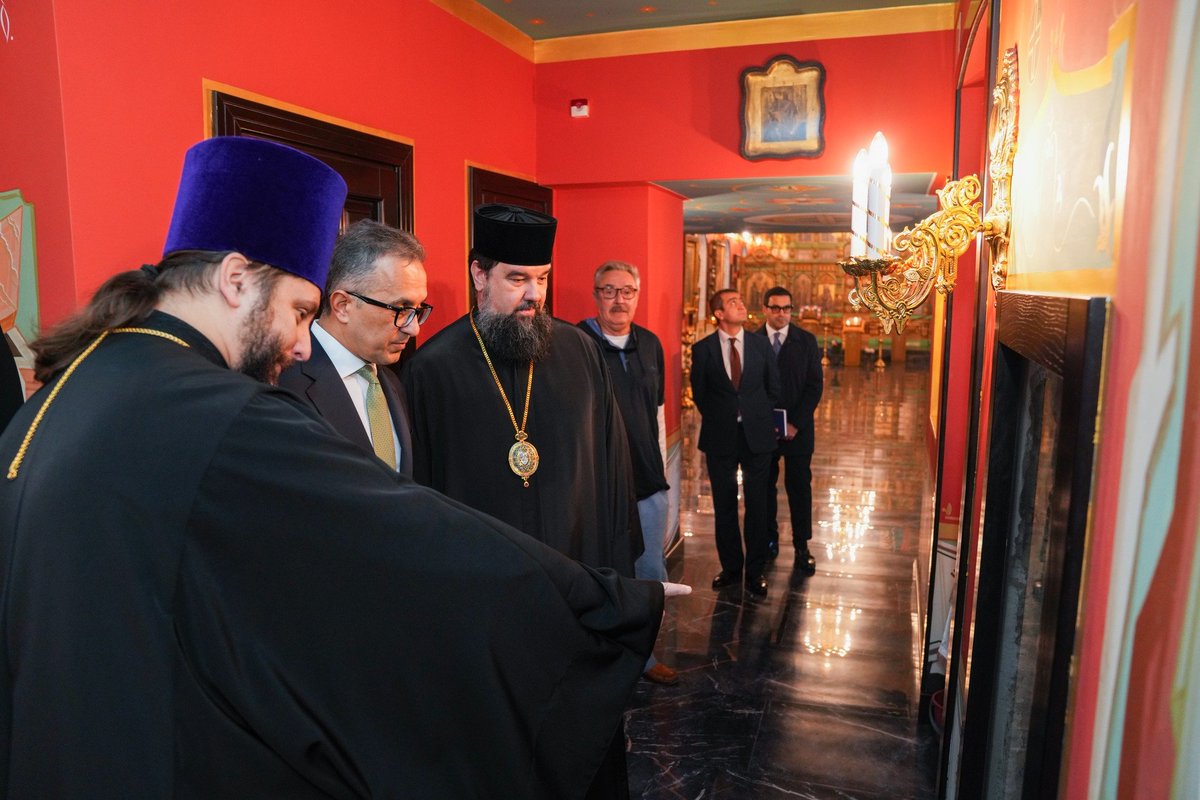 Dini Qurumlarla İş üzrə Dövlət Komitəsinin sədri Ramin Məmmədov noyabrın 24-də Bakı şəhəri Ali Mələk Mikayıl kilsəsini ziyarət edib.
scara.gov.az/az/xeber/media…
#diniqurumlarlaişüzrədövlətkomitəsi