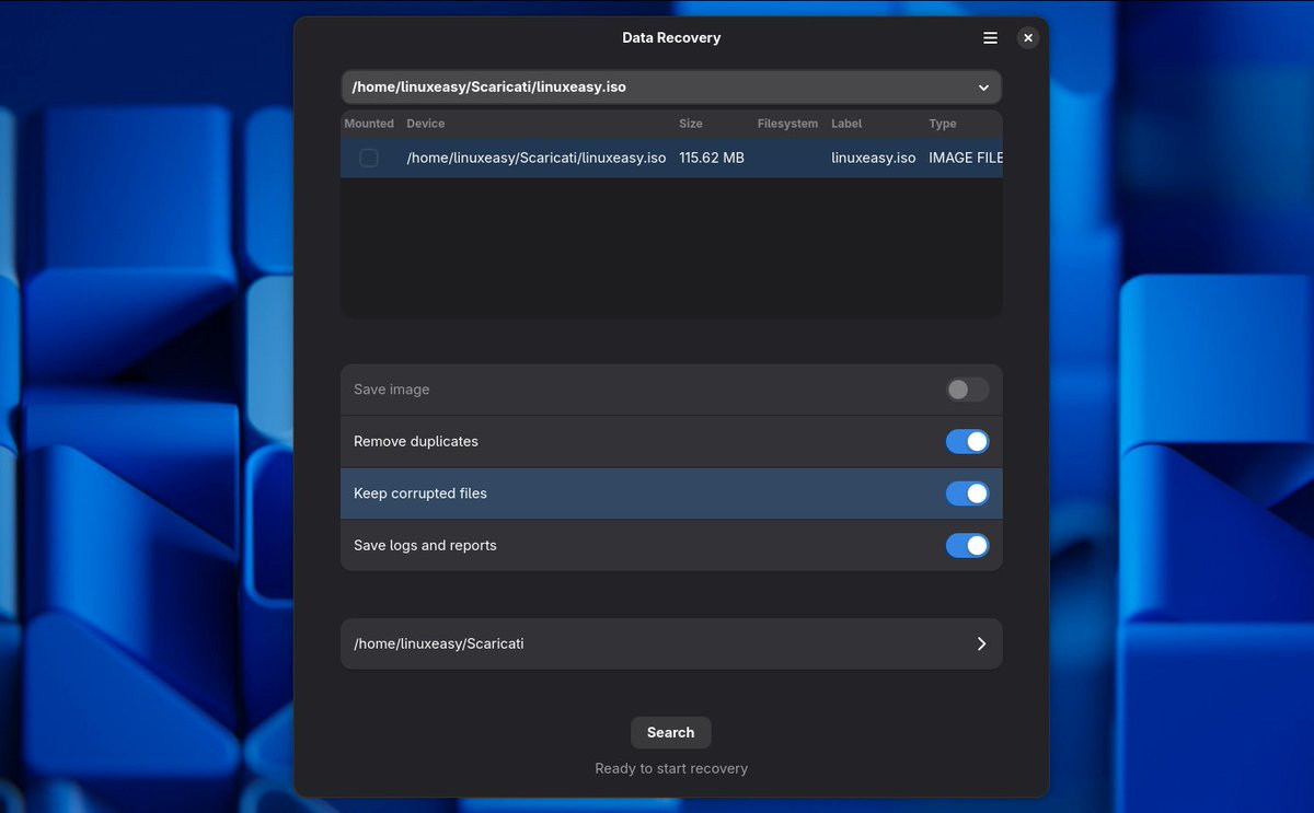 ferramroberto's tweet image. DataRecovery: Salvare i Tuoi File Persi su Linux linuxeasy.org/datarecovery-s…