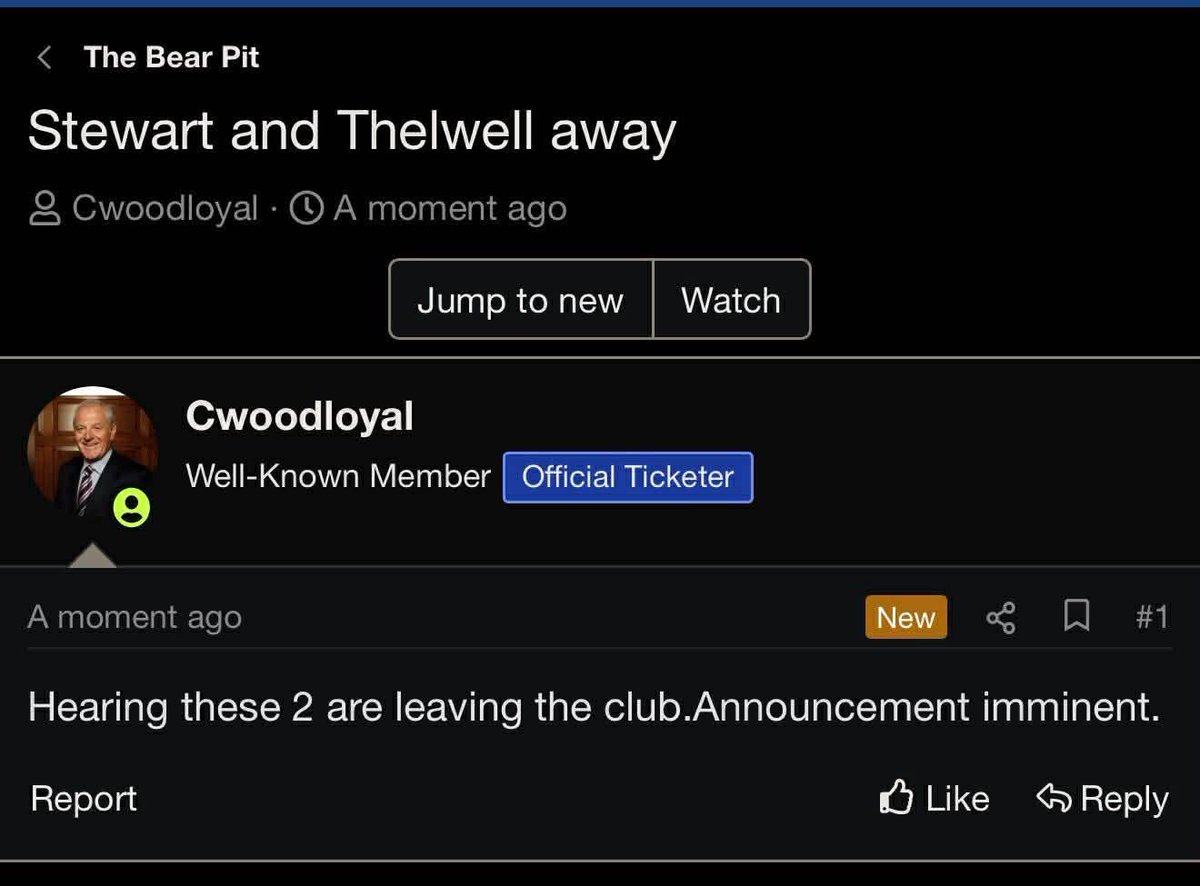 What a rumour this is pray is right tho