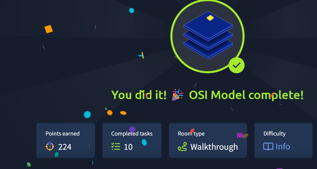 akky743793's tweet image. #RaiseTech  #駆け出しエンジニアと繋がりたい 
🌟2025.11.24(夜)     
《THM》DAY1:OSI Model:45分

✍感想
・Task9で、OSI-DUNGEONというOSIの各層で２択の入り口ドットゲームで、操作方法書いてなくても、何とか出来ました。😅

・こういったゲーム式勉強だと集中できそう。