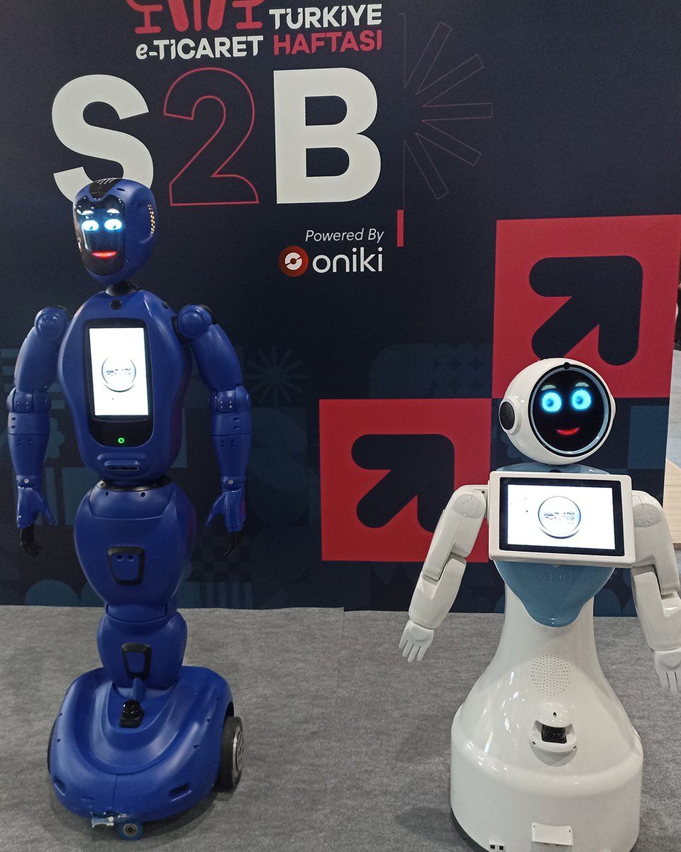 Akinrobotics's tweet image. As AKINROBOTICS, we took part in Turkiye E-Commerce Week.
We participated in the event held on 21–22 November 2025 at the Lütfi Kırdar Convention Center in Istanbul with our Social Robot Ada-7 and Social Robot Mini Ada models. We would like to thank all visitors who showed…