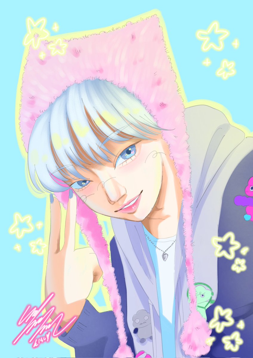 taeminsfave's tweet image. Felt like drawing key cuz I saw some banger key art on tl yesterday #KEY #기범