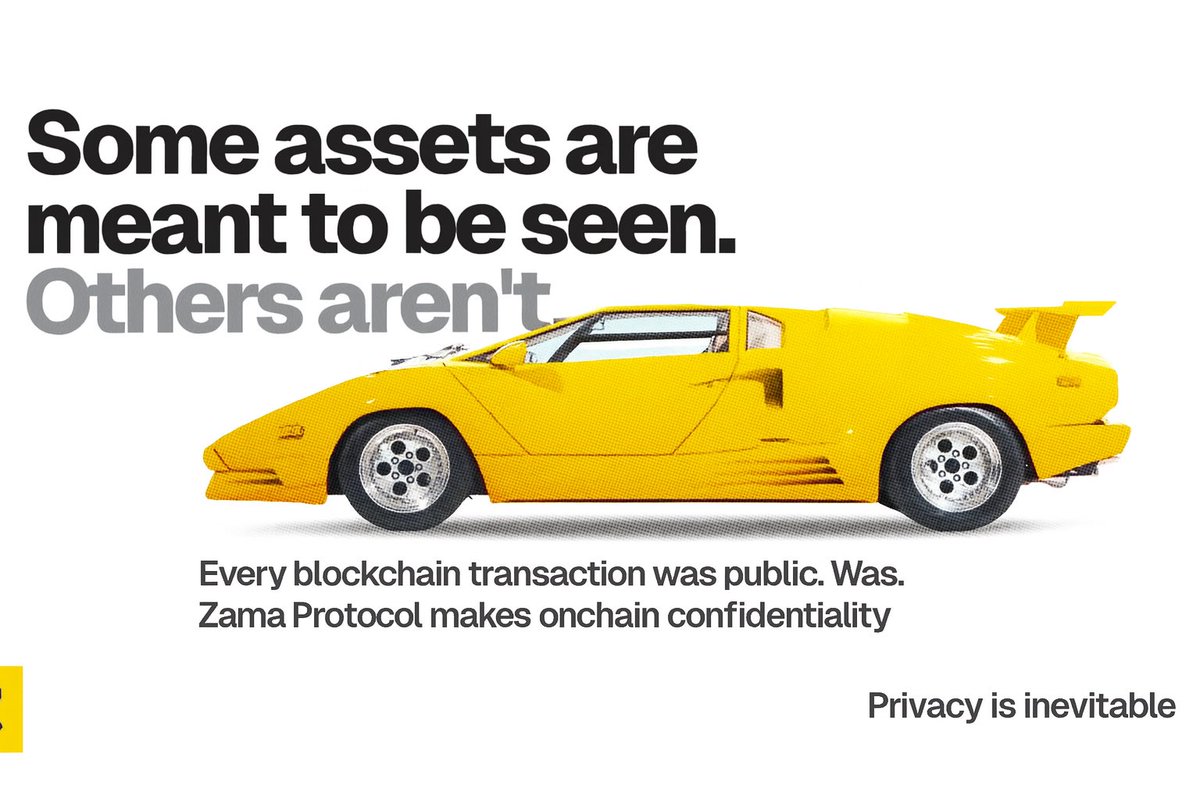 While $BTC was in its bad stage, I’ve been diving deep into <a href="/zama/">Zama</a> lately, and here’s the simplest way to understand why they’re becoming the privacy backbone for crypto and AI:

Zama builds tech that lets blockchains and AI process data while it stays encrypted. Full privacy,