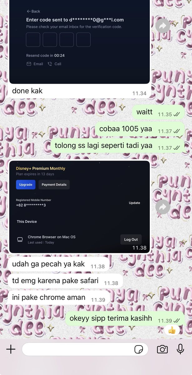 cyblessedm's tweet image. capc shar 1 hari
netf 7 hari 1p1u
prime shar 1 hari
disny shar 7 hari