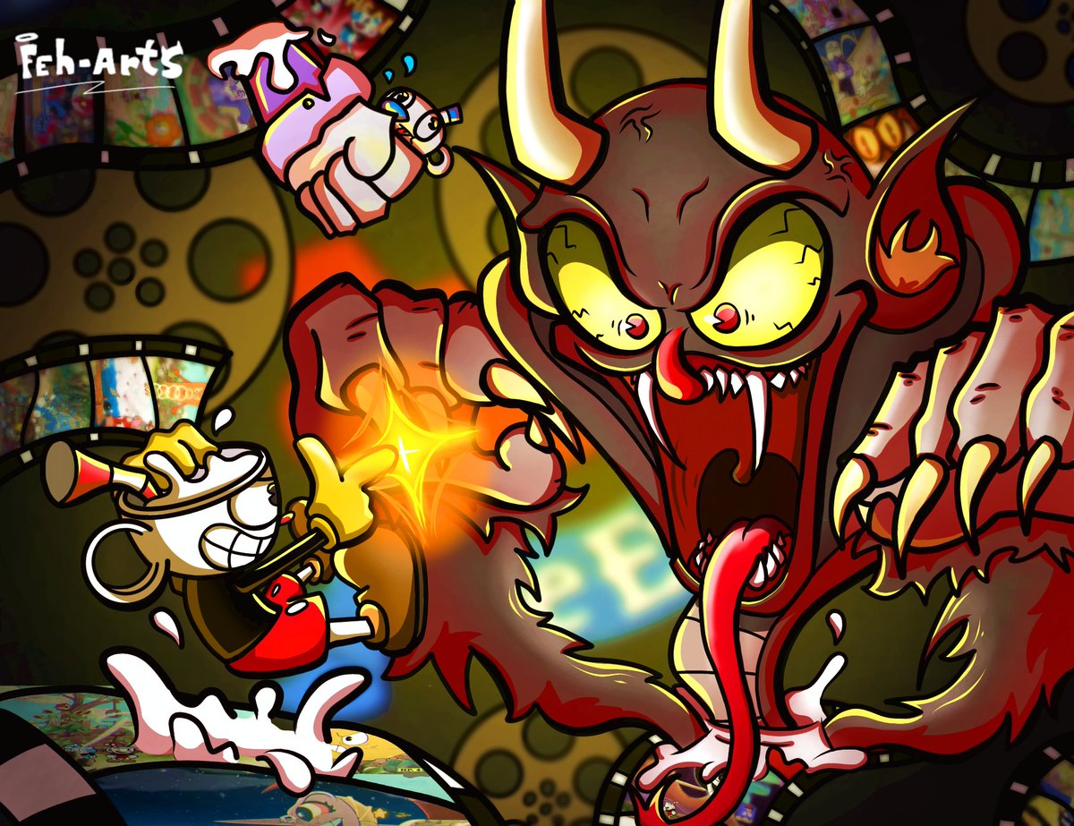 Fehzitos080's tweet photo. #CupHead #indiegame #digitalart #DigitalArtist #fanart https://t.co/PmtFam9aRe