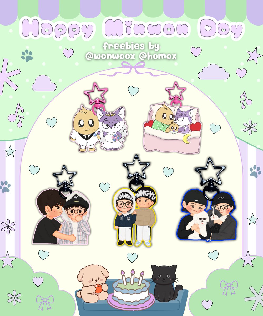 homox's tweet image. •┈SPECIAL FREEBIES FOR MINWON DAY ┈·

strictly for INA minwonist only 💚💜

๑ RT &amp;amp; like this post
๑ follow @homox 
๑ set 9.697 (no rf)
๑ tulis usn di notes
๑ 1 orang 1 keychain (random)
๑ co via 🍊 (link 25.11—12.12)
๑ open for trade 😋

tag aku kalo barang dah sampe ya! &amp;lt;3