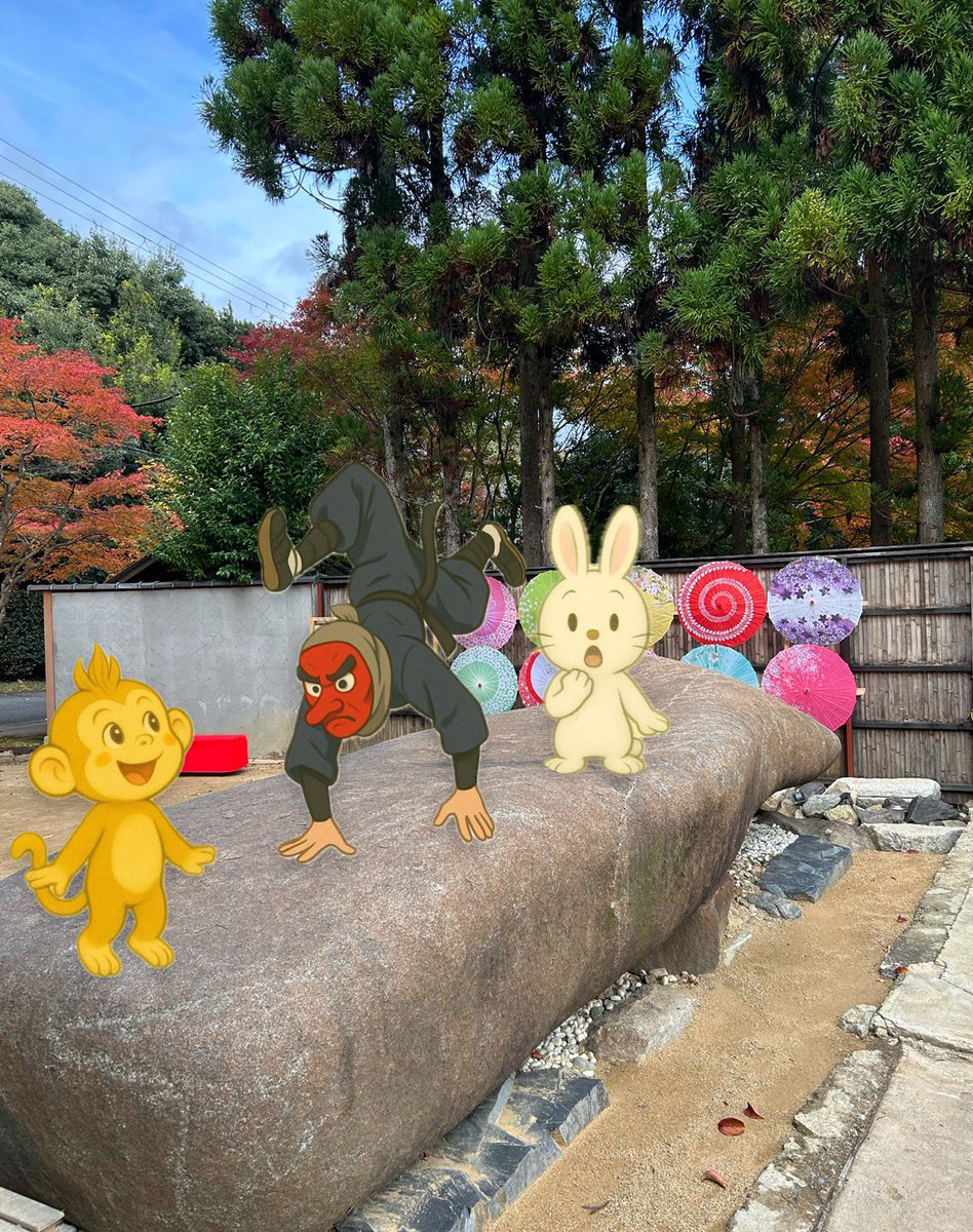 dV693wLRNPJD5wM's tweet image. 🐇 “Woooah‼️ What’s happening⁉️”
🐒 “Now a ninja showed up💗”

A ninja just landed on #TheStone like it’s a #LastSamuraiStanding scene. 🥷✨
He want #WoodenWishTag too!