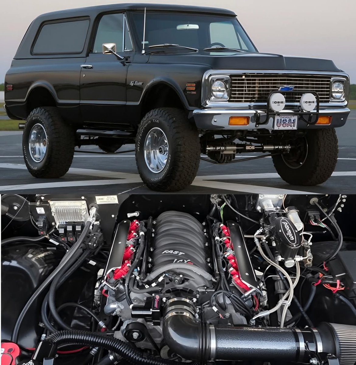 Mopar_Logic's tweet image. LSX powered 1971 Chevy K5 Blazer
