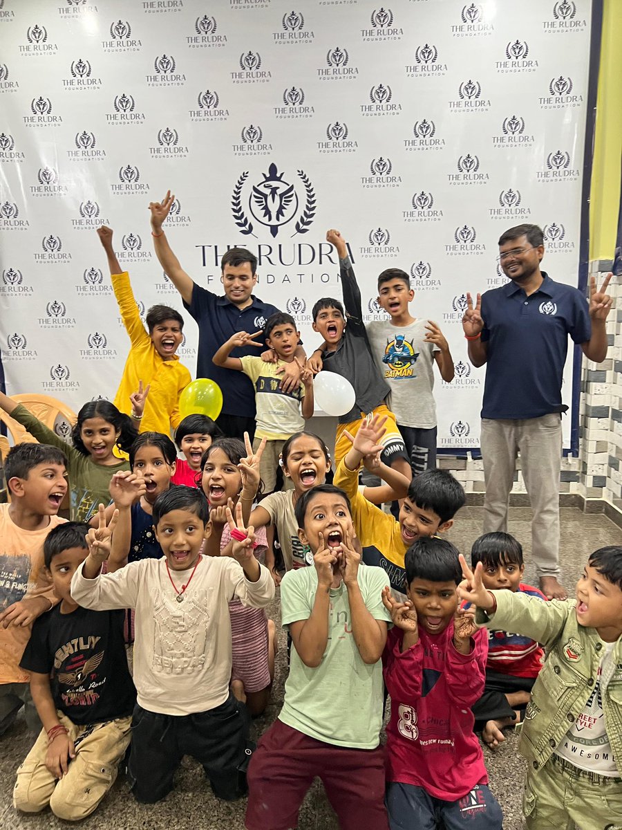 TheRudraFdn's tweet image. Shaping young minds with joy, learning, and care — the rudra foundation.&quot;

#therudrafoundation #childdevelopment #learningwithfun #childrenempowerment #ngoindia #youthfuture #CommunitySupport